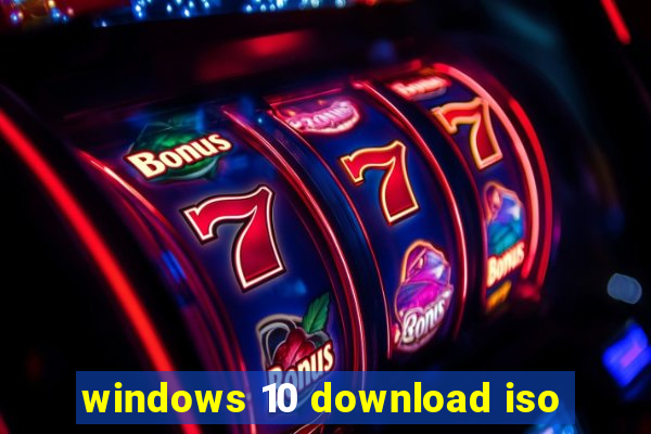 windows 10 download iso